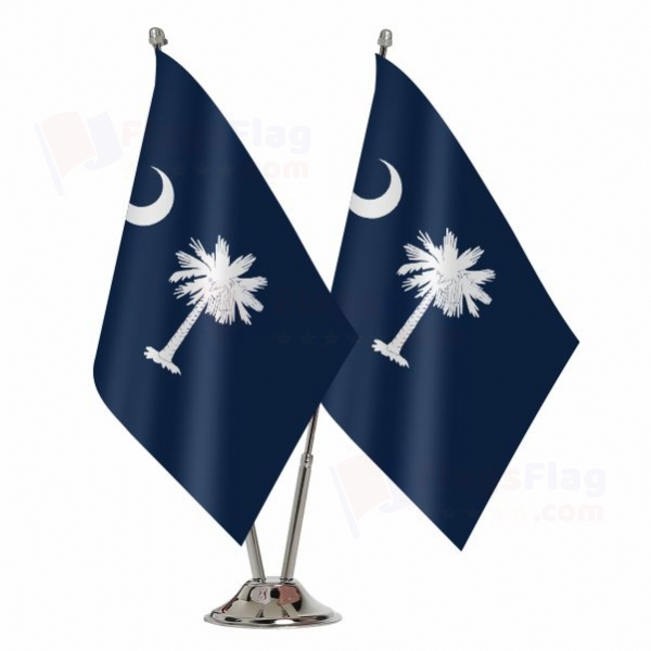 South Carolina Binary Table Flag