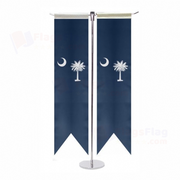 South Carolina T Table Flag