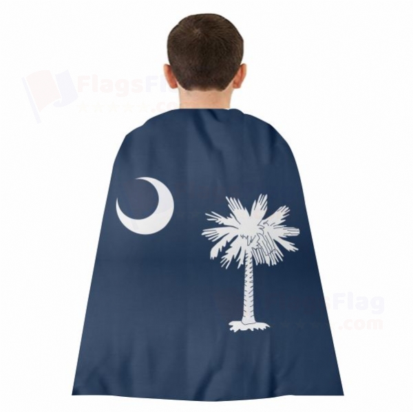 South Carolina Woven Fabric Cloak Digital Printing