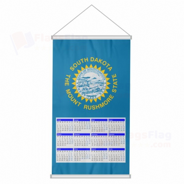 South Dakota Woven Fabric Digital Printing Calendar