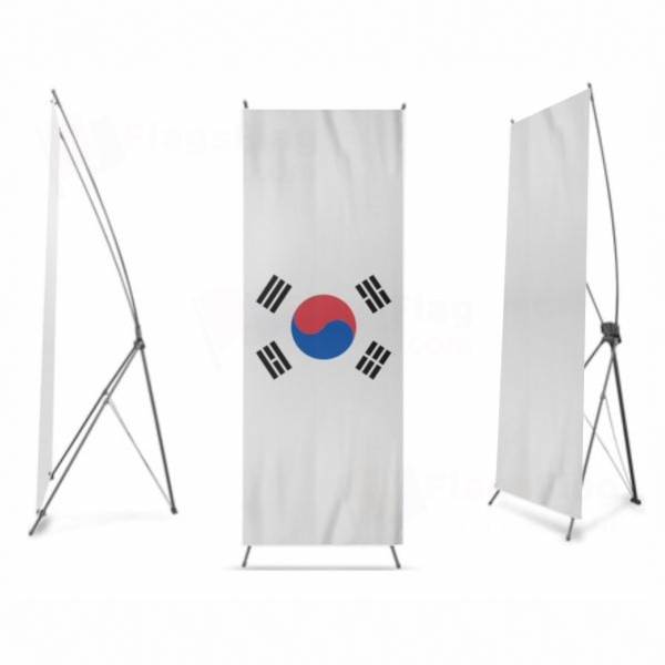 South Korea Digital Print X Banner