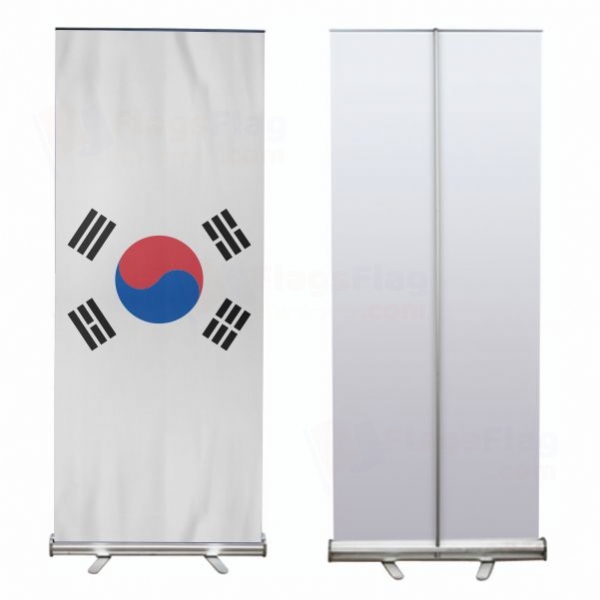 South Korea Roll Up Banner