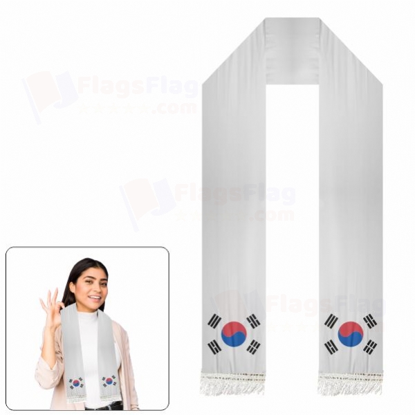 South Korea Scarf Digital Printing