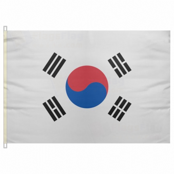 South Korea Send Flag