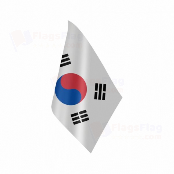 South Korea Table Flag