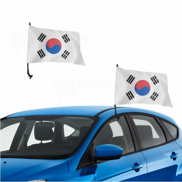South Korea Vehicle Convoy Flag