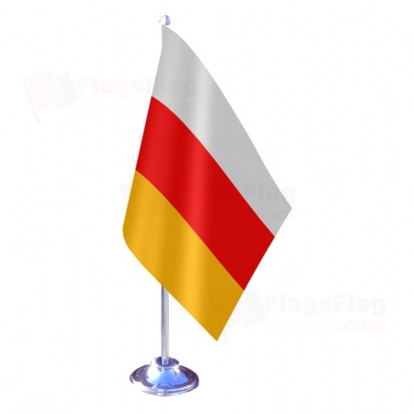 South Ossetia Single Table Flag
