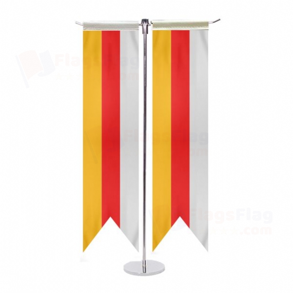South Ossetia T Table Flags