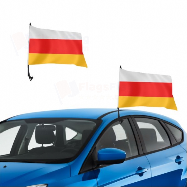 South Ossetia Vehicle Convoy Flag