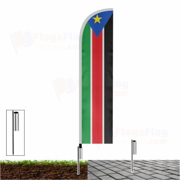 South Sudan Beach Flags South Sudan Sailing Flags