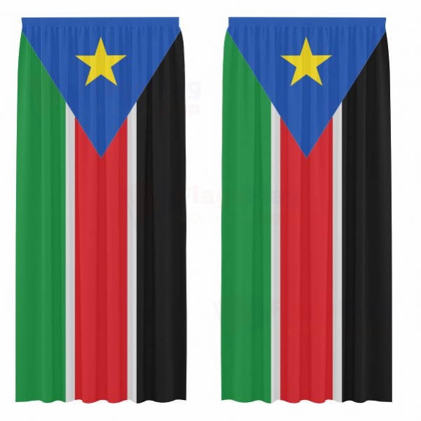 South Sudan Digital Printed Curtains