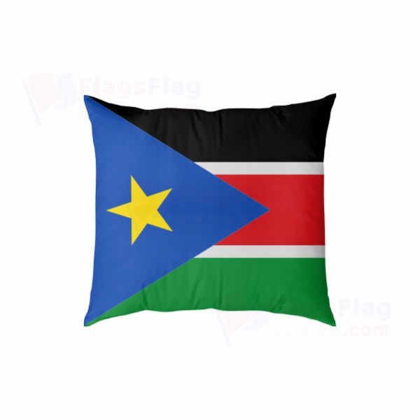 South Sudan Digital Printed Pillow Cover