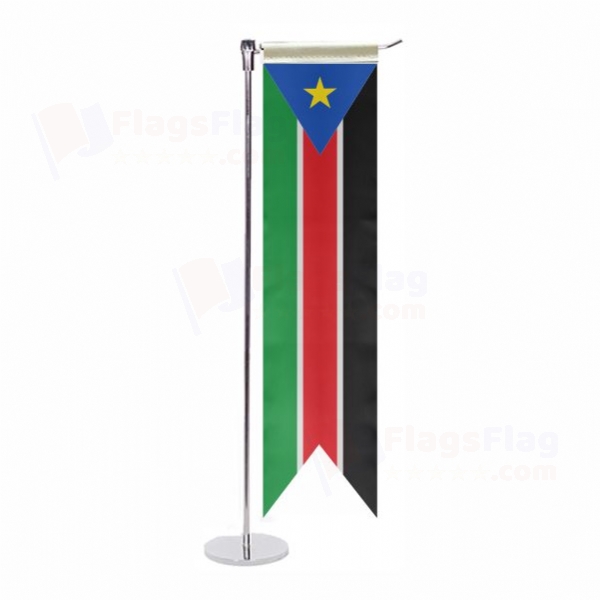 South Sudan L Table Flag