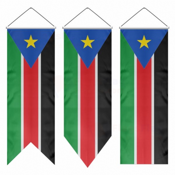 South Sudan Swallowtail Flags