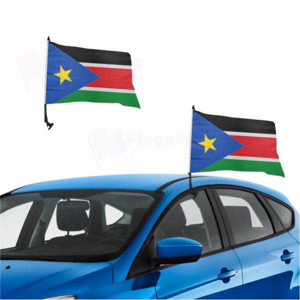 South Sudan Vehicle Convoy Flag