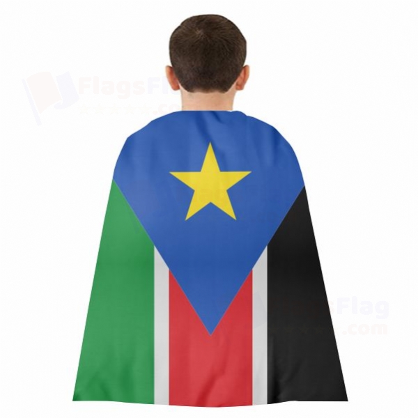 South Sudan Woven Fabric Cloak Digital Printing