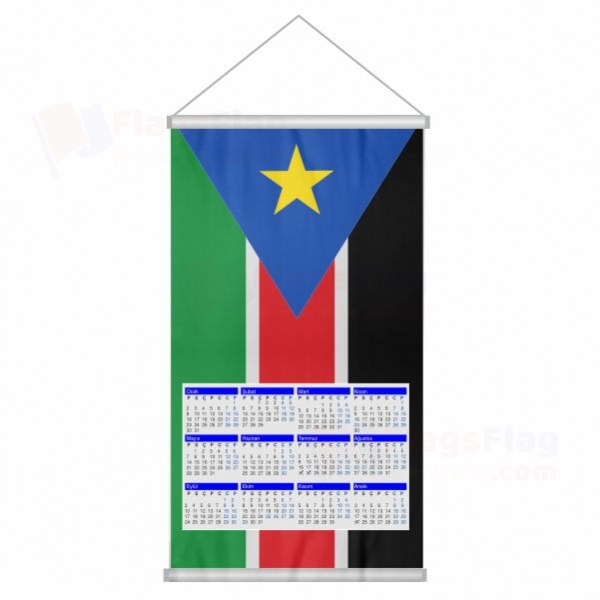South Sudan Woven Fabric Digital Printing Calendar