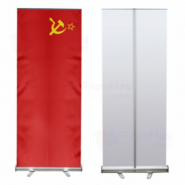 Soviet Union Roll Up Banner