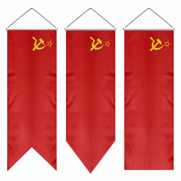 Soviet Union Swallowtail Flags