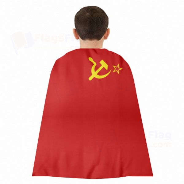 Soviet Union Woven Fabric Cloak Digital Printing