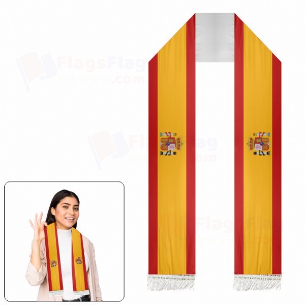 Spain Scarf Digital Printing