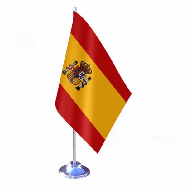 Spain Single Table Flag