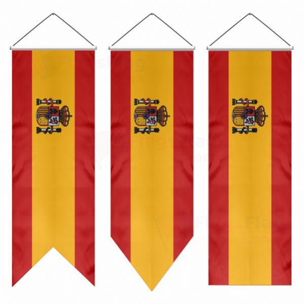 Spain Swallowtail Flags