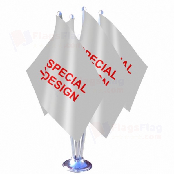 Special Design Quadruple Table Flag