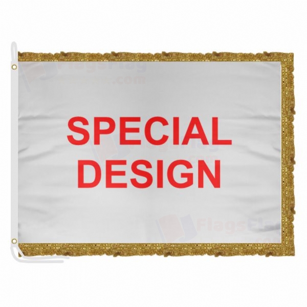 Special Design Satin Office Flag