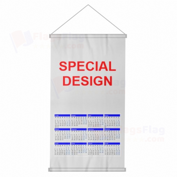Special Design Woven Fabric Digital Printing Calendar
