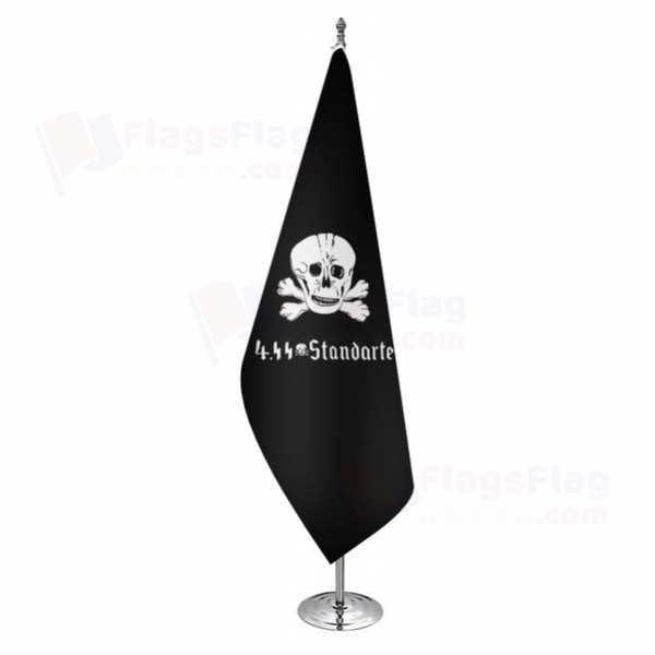 SS Death s Head Units Totenkopf Fanfarentuch Office Flag SS Death s Head Units Totenkopf Fanfarentuch Office Flags