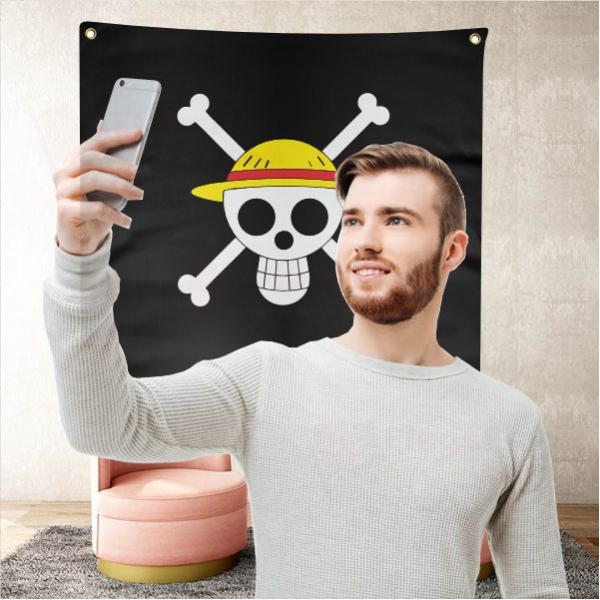 Straw Hat Pirates Background Selfie Shooting Landscapes