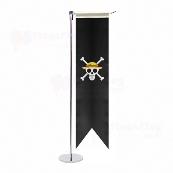 Straw Hat Pirates L Table Flag