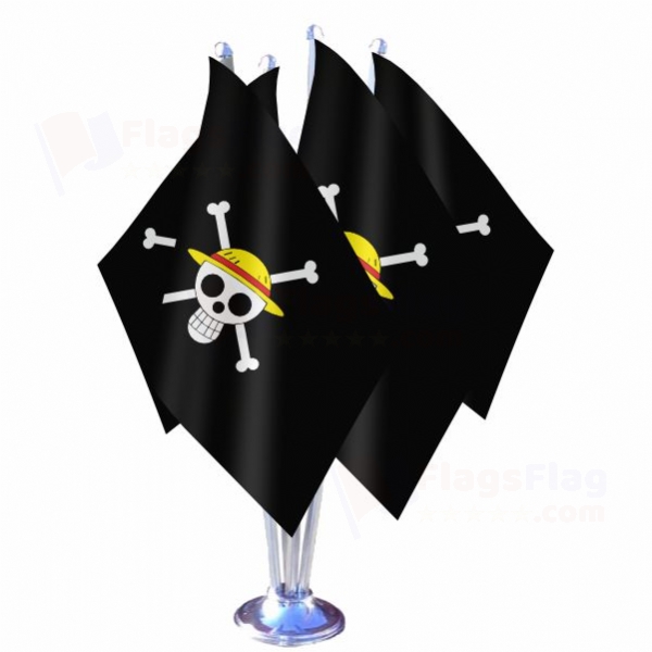 Straw Hat Pirates Quadruple Table Flag
