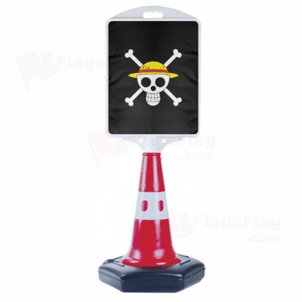 Straw Hat Pirates Small Size Road Bollard