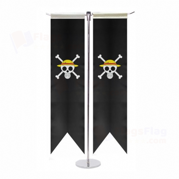 Straw Hat Pirates T Table Flags