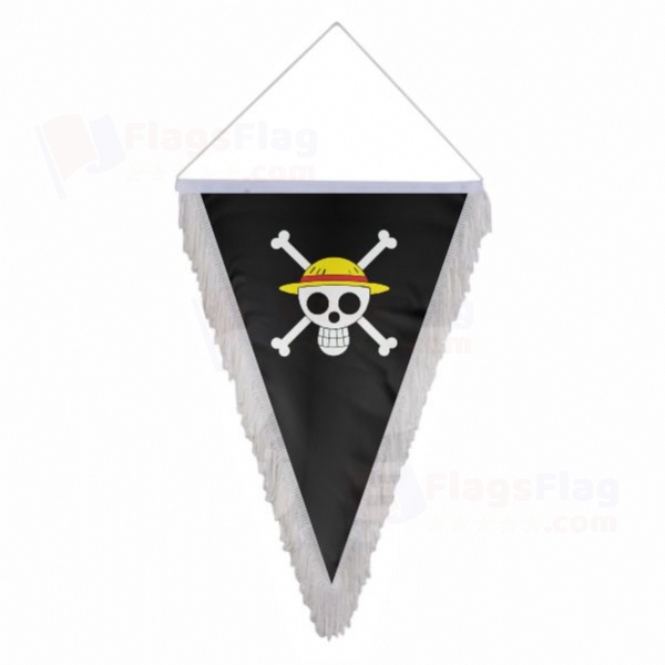 Straw Hat Pirates Triangle Fringed Streamers