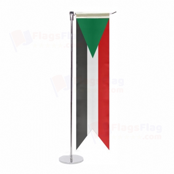 Sudan L Table Flag