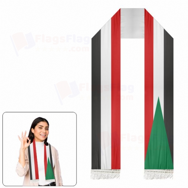 Sudan Scarf Digital Printing