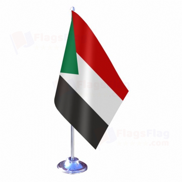 Sudan Single Table Flag