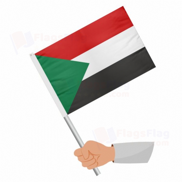 Sudan Stick Flag