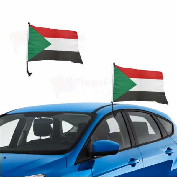 Sudan Vehicle Convoy Flag