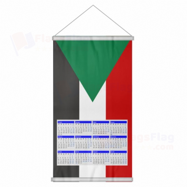 Sudan Woven Fabric Digital Printing Calendar