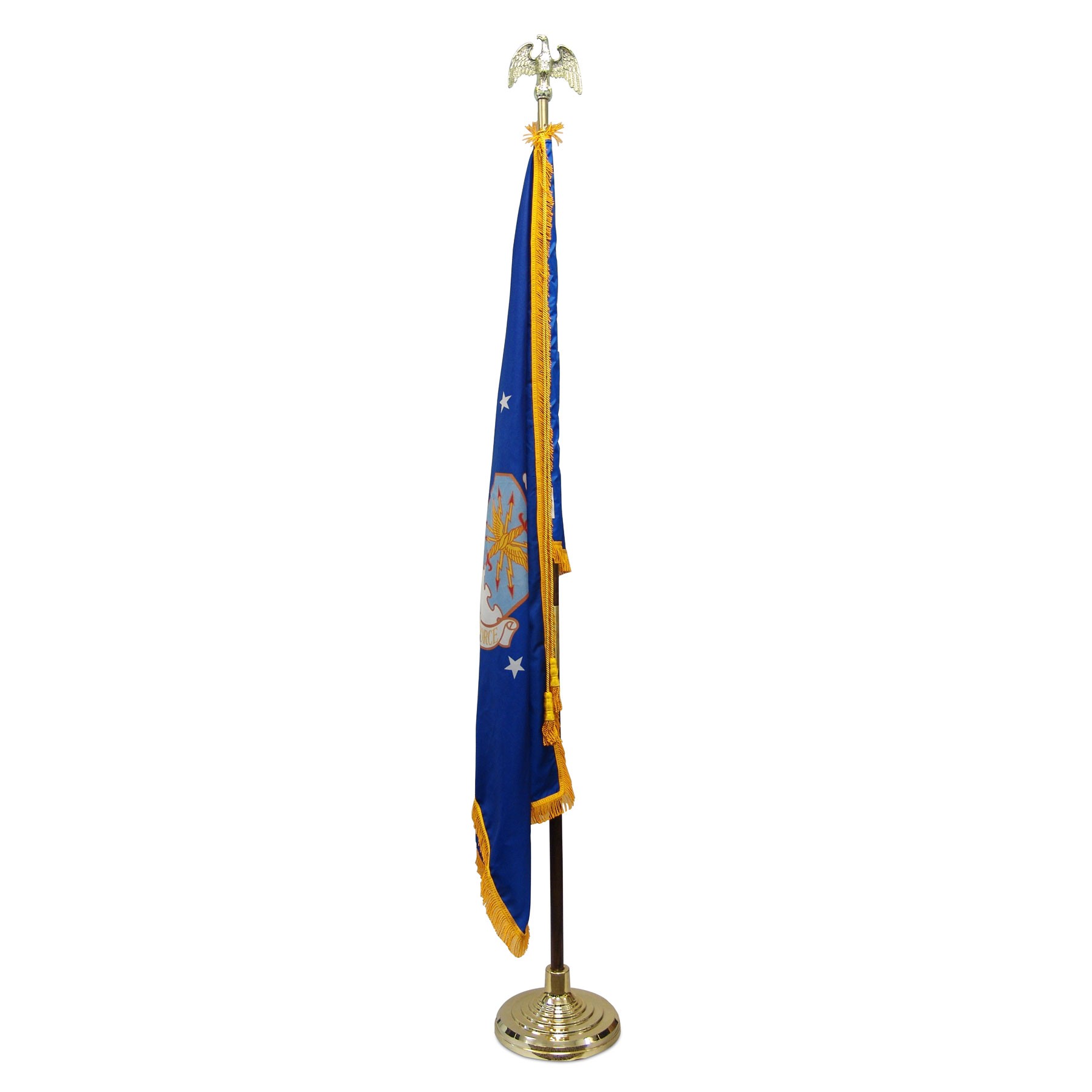 Super Tough Air Force 3ft x 5ft Flag, Flagpole, Base, and Tassel