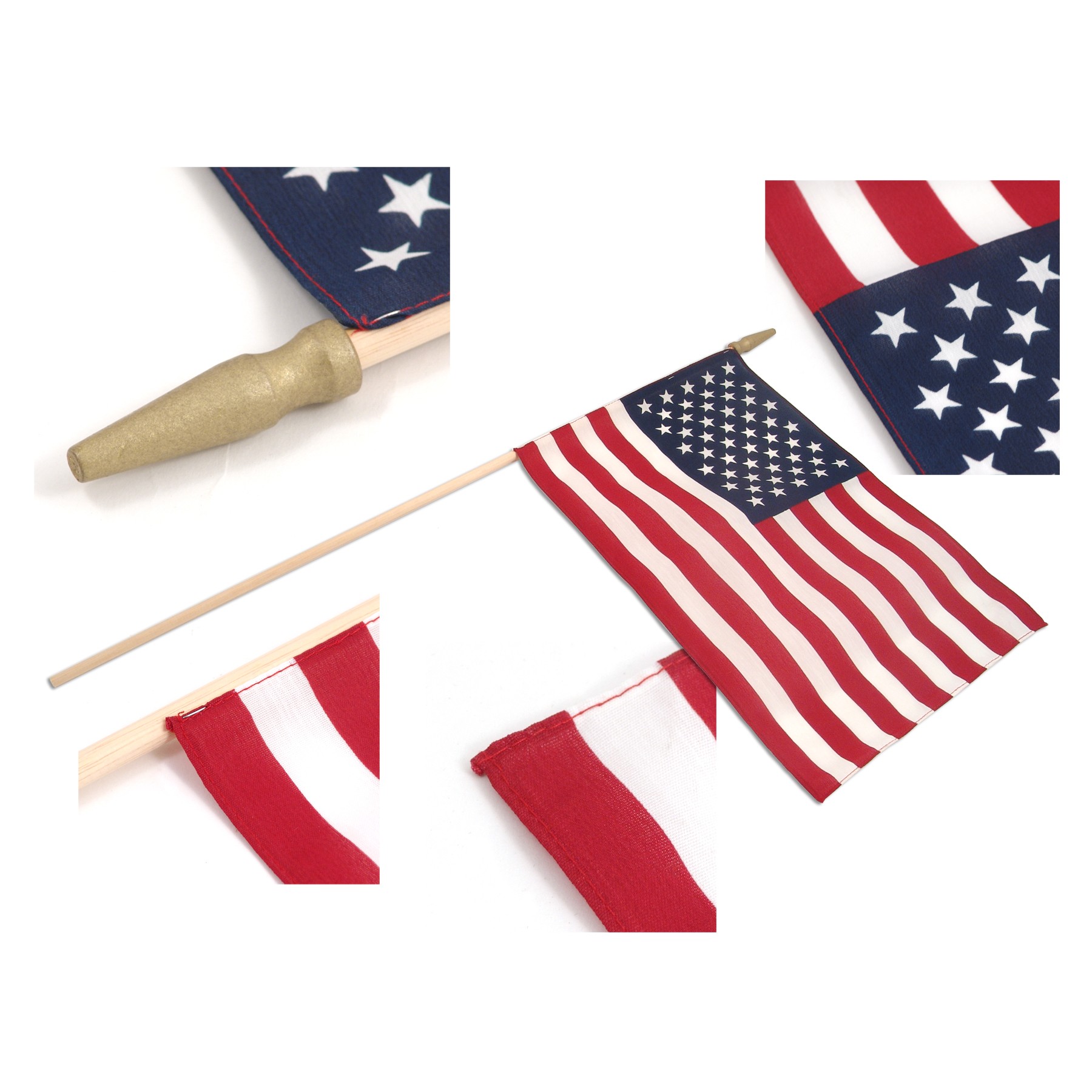 Super Tough US Stick Flag 12\