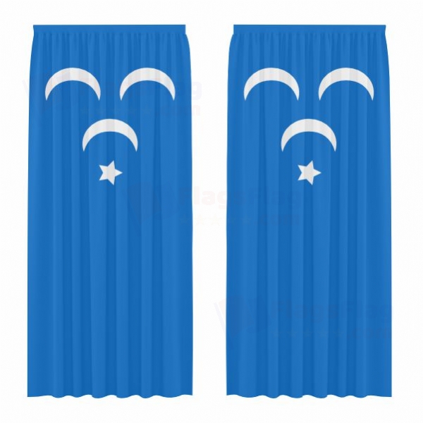 Supreme State Digital Printed Curtains