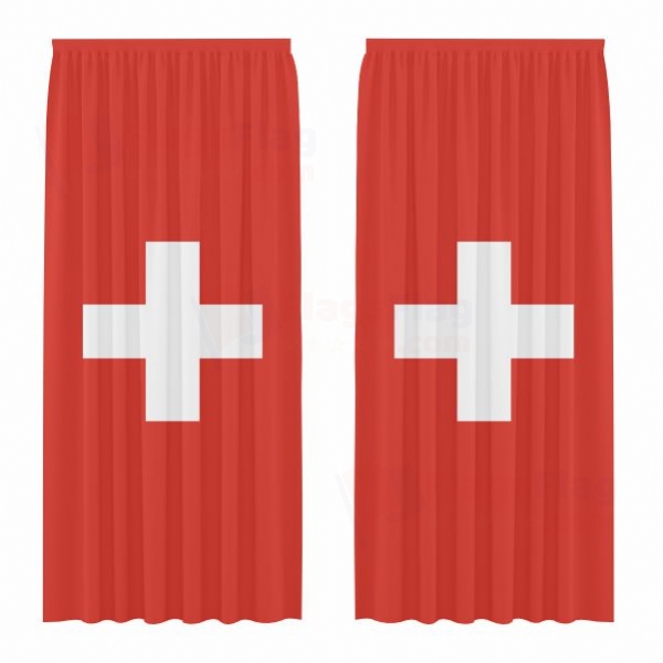 Switzerland Digital Printed Curtains