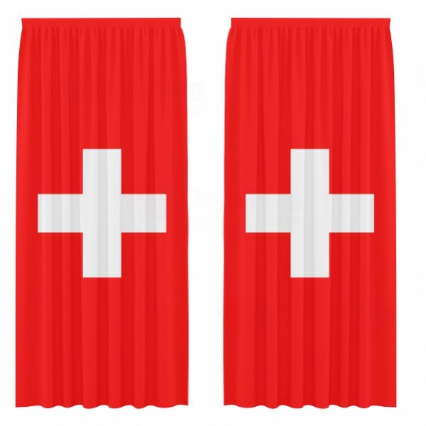 Switzerland Digital Printed Curtains
