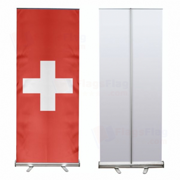 Switzerland Roll Up Banner