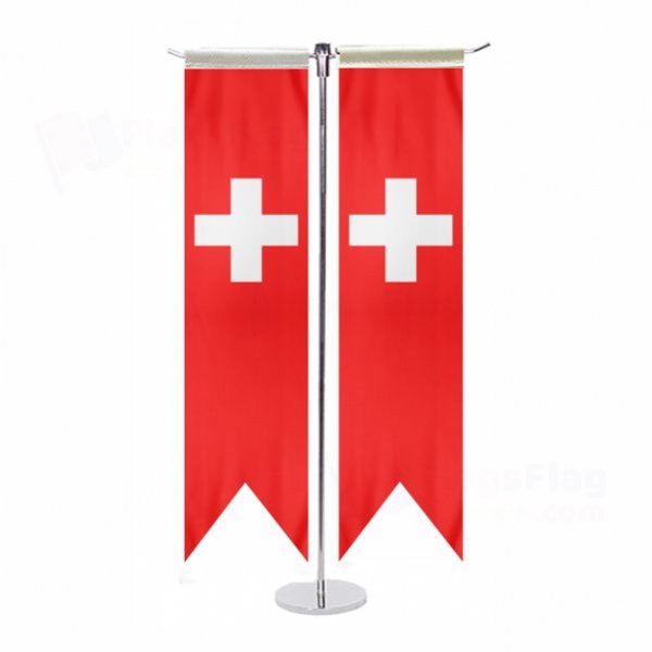 Switzerland T Table Flags